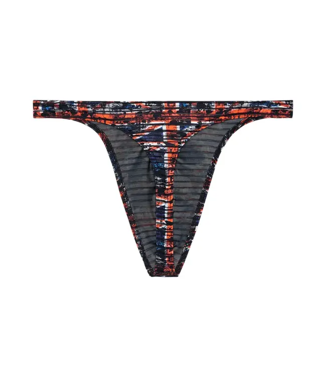 HOM Malcom G-String Black Red