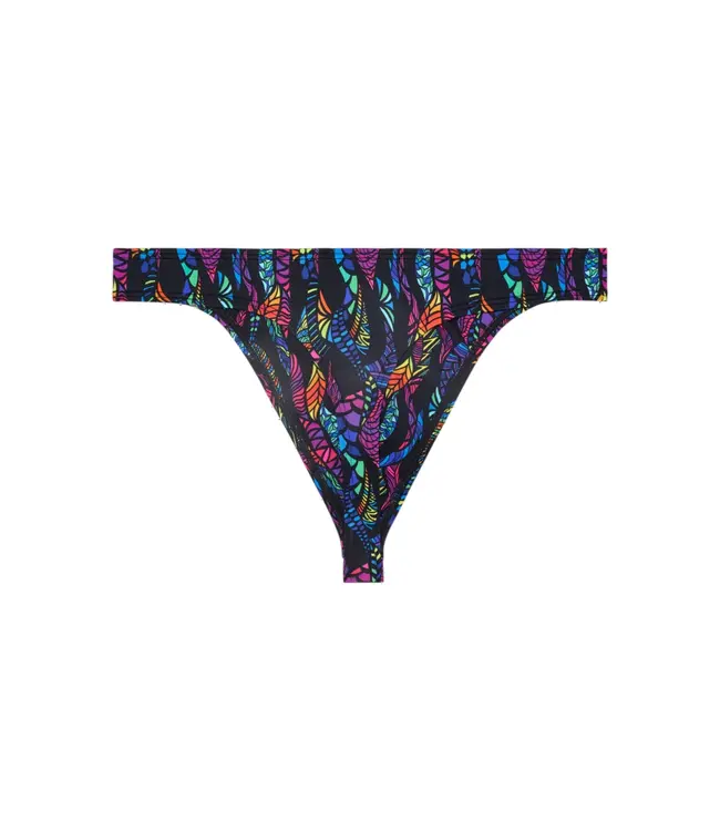 HOM Funky Styles G-String Black Print