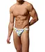 HOM Funky Styles Comfort Micro Briefs White Print