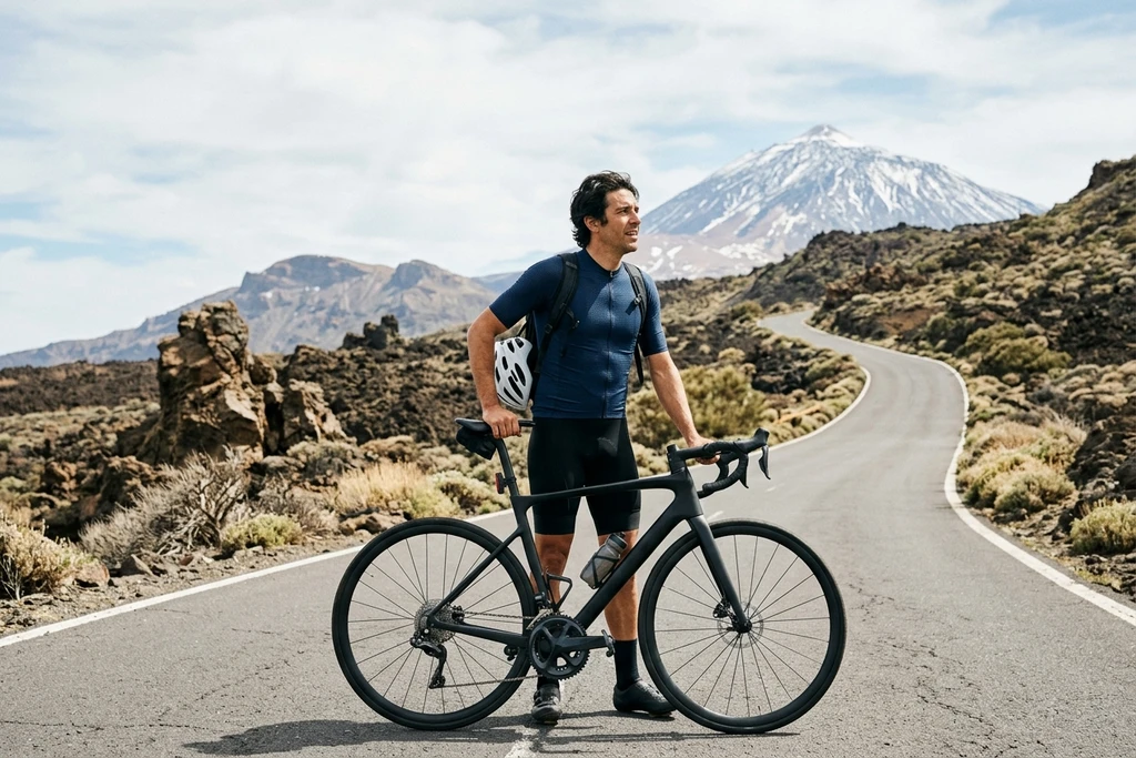 Por qué los ciclistas eligen cada invierno las mismas carreteras de las islas Canarias