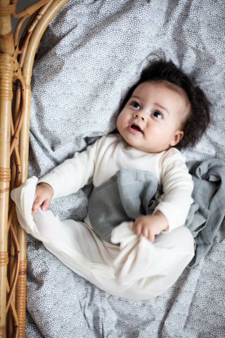 Konges Slojd Konges Slojd | Dekbedovertrek Botanic marshmallow 140cm