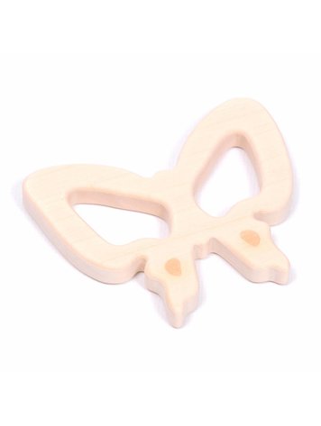 Loullou wooden teether butterfly