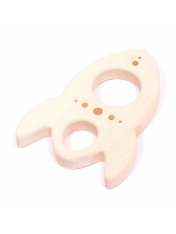 Loullou wooden teether raket