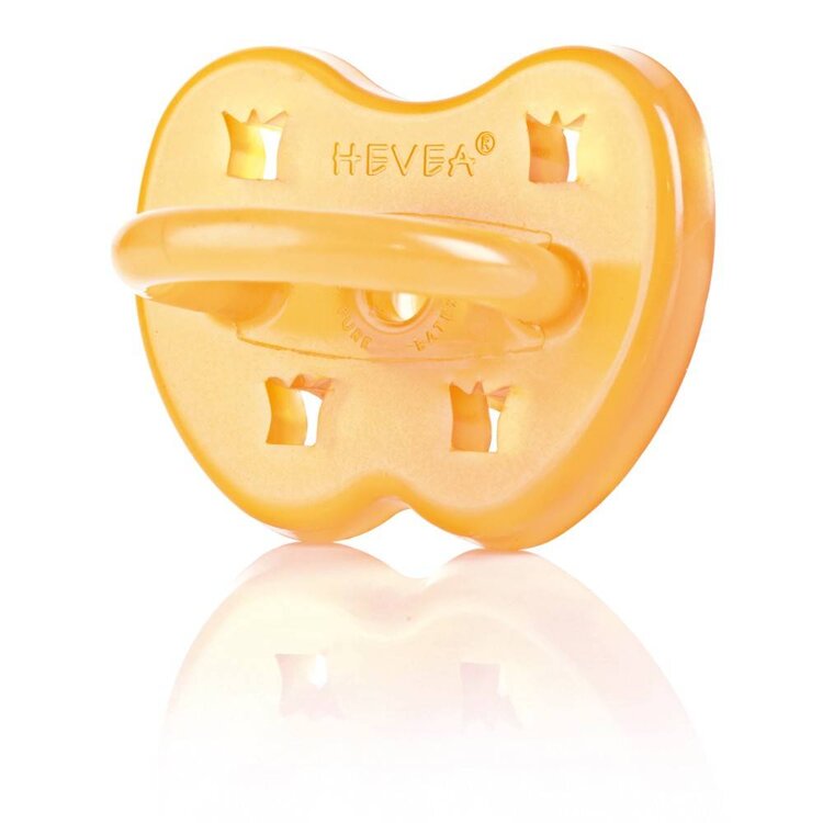 Hevea crown pacifier round 0-3 months