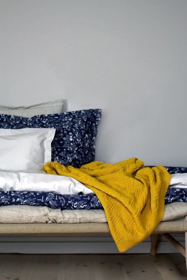 Garbo&Friends Garbo&Friends | Deken katoen Ollie mosterd