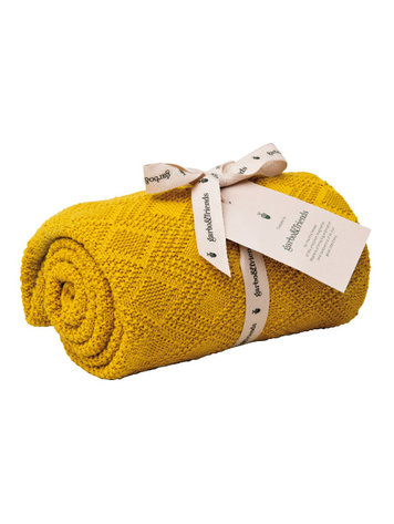 Garbo&Friends Garbo&Friends | Deken katoen Ollie mosterd