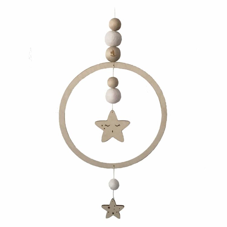 Loullou mobile / wall hanger star