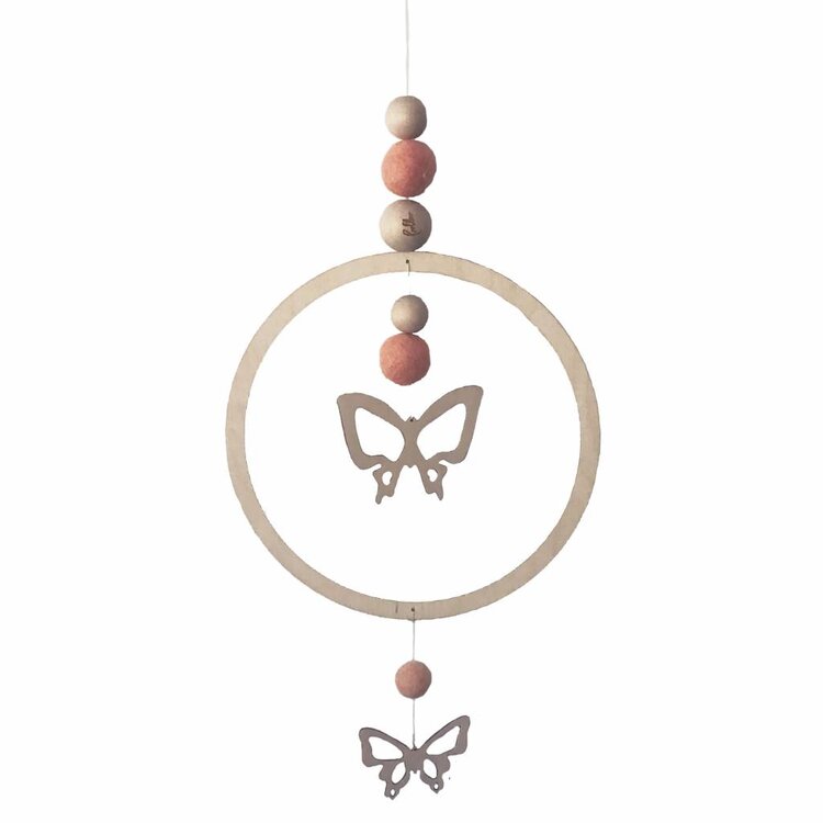 Loullou Loullou | Mobile vlinder