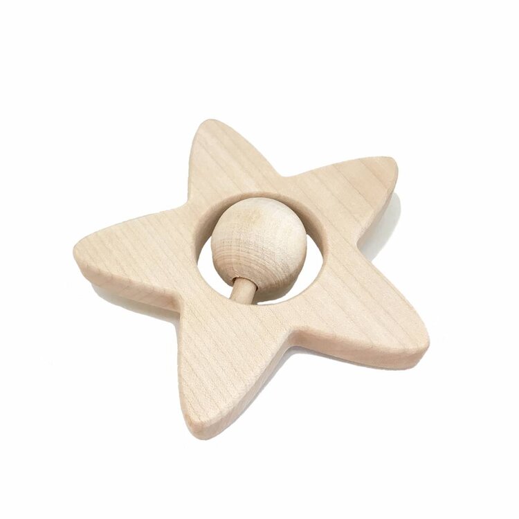 Loullou rattle / teether star
