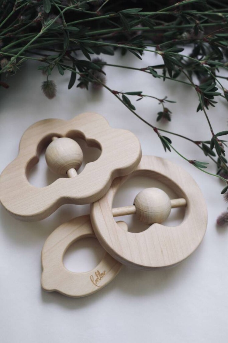 Loullou rattle / teether star