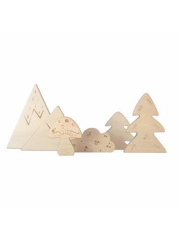 Loullou wooden forrest