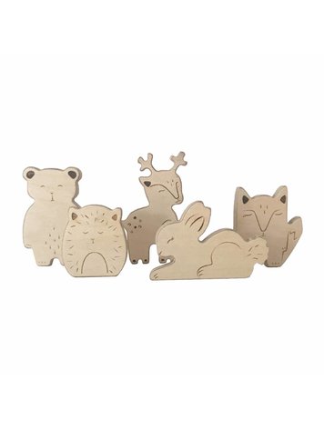 Loullou wooden animals