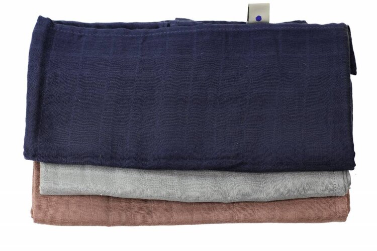 Super Carla muslin cloth blue