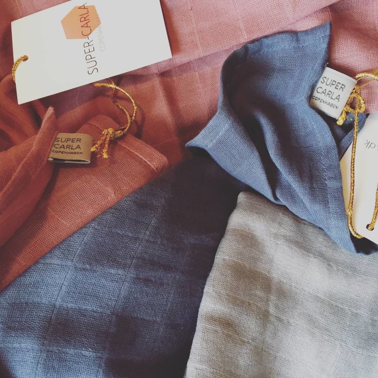 Super Carla muslin cloth grey