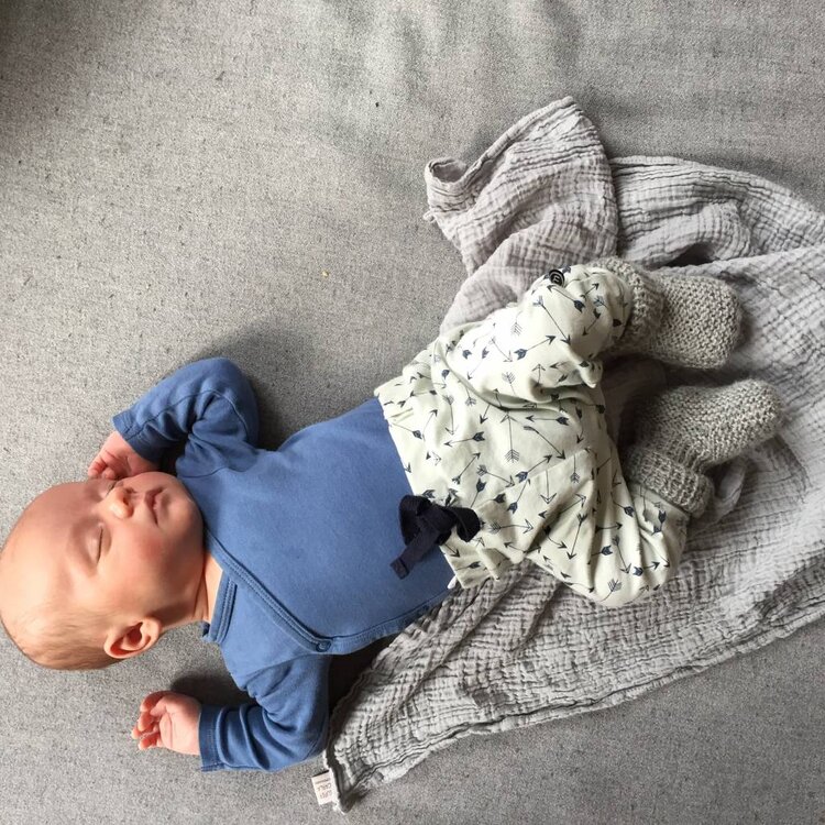 Super Carla muslin cloth grey