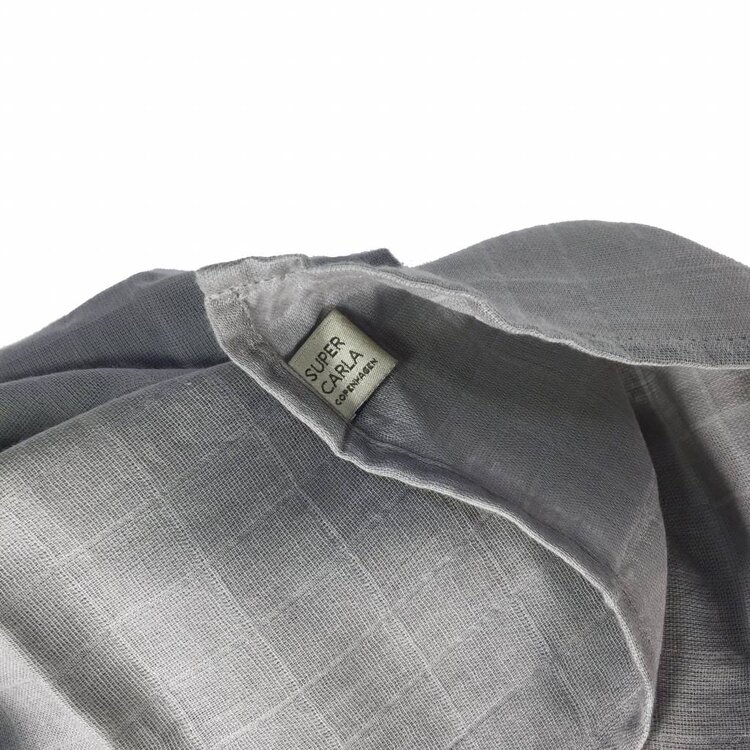 Super Carla muslin cloth grey