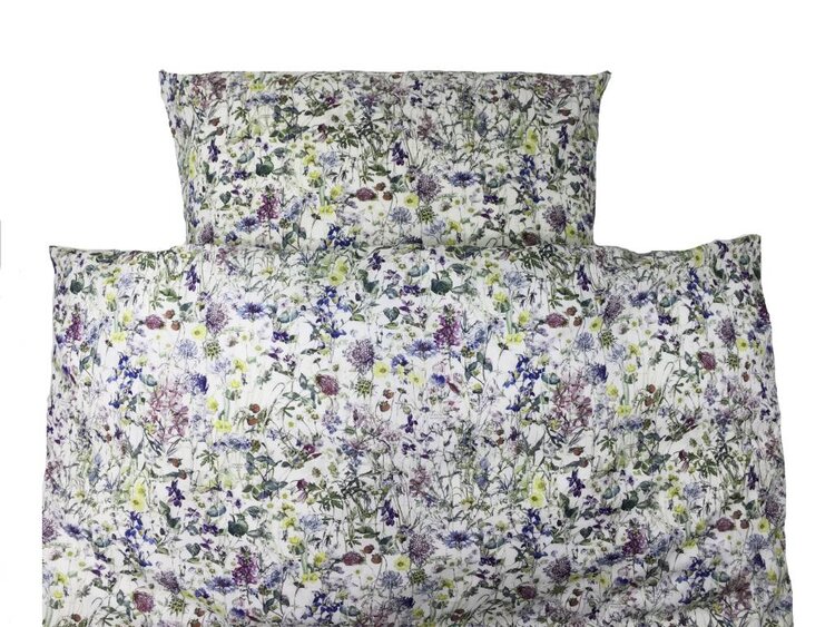 Super Carla duvet cover wild flowers blue baby 70x100