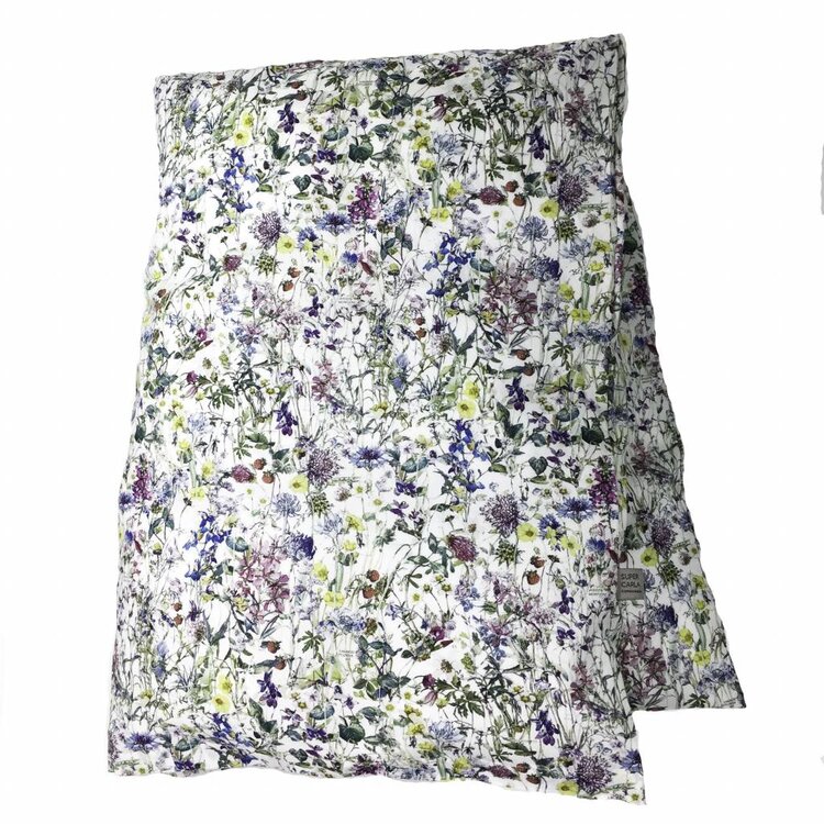 Super Carla duvet cover wild flowers blue baby 70x100