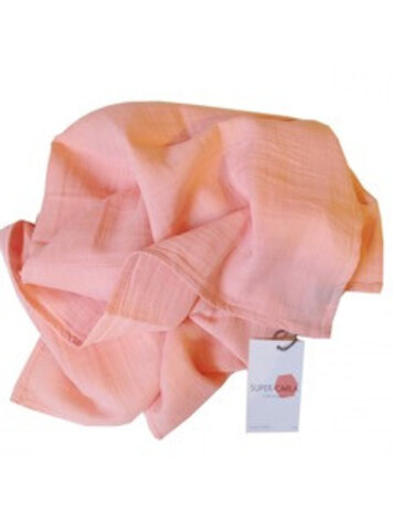 Super Carla Super Carla | Muslin doek rose 70x70