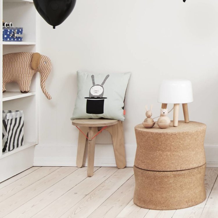 OYOY OYOY | Rabbit in hat kussen 40x40cm