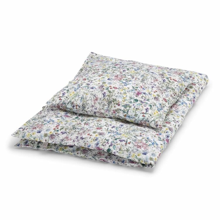 Super Carla duvet cover wild flowers blue baby 70x100