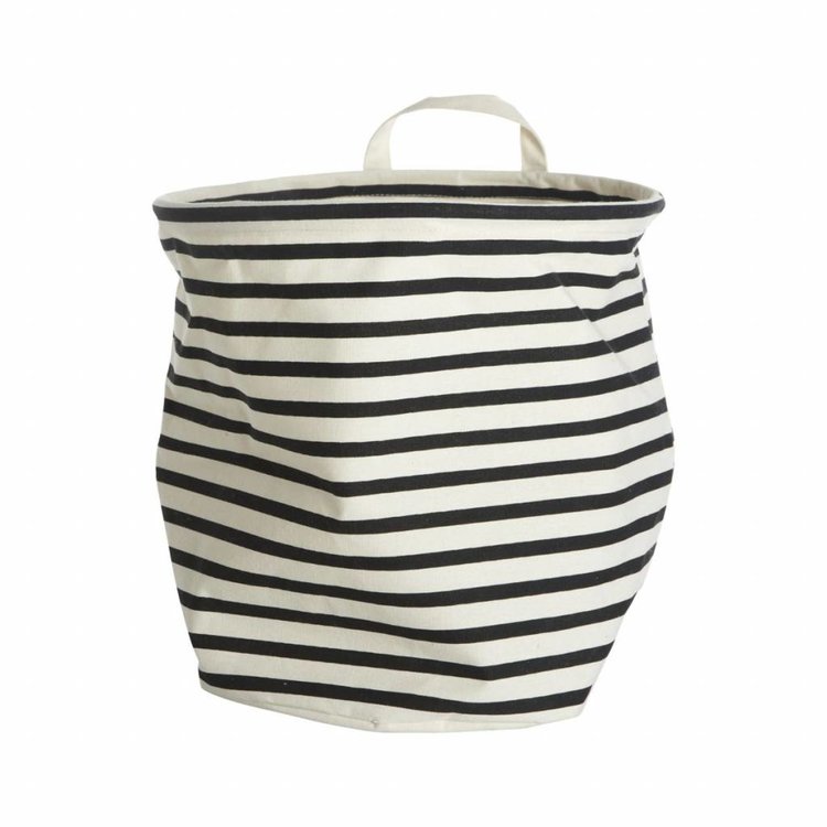 House doctor storage bag stripes Ø30cm