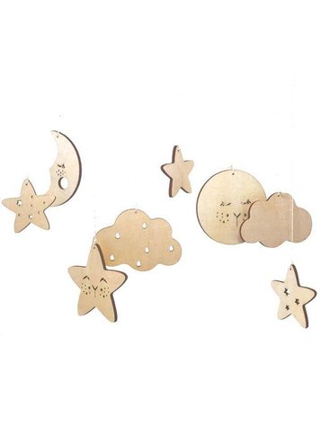 Loullou Loullou | Houten sterrenhemel