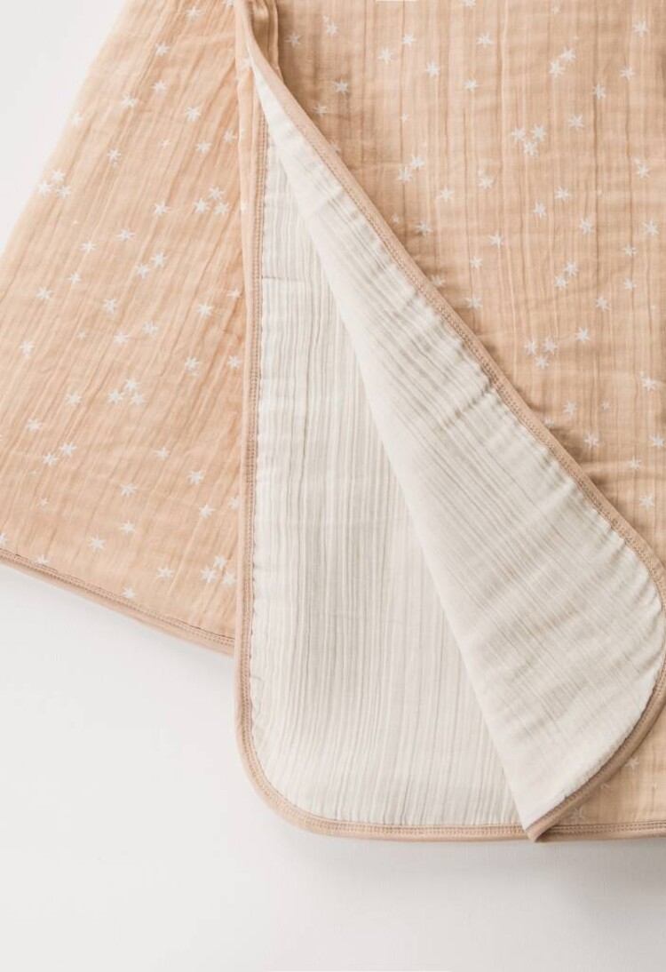 Rylee + Cru  muslin dekentje/quilt stardust print