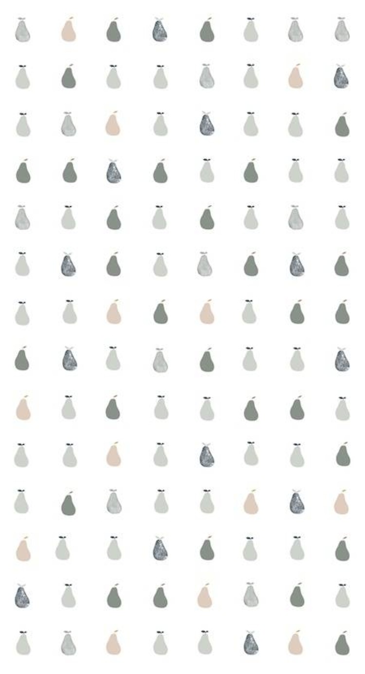 Bibelotte Bibelotte wallpaper pears green