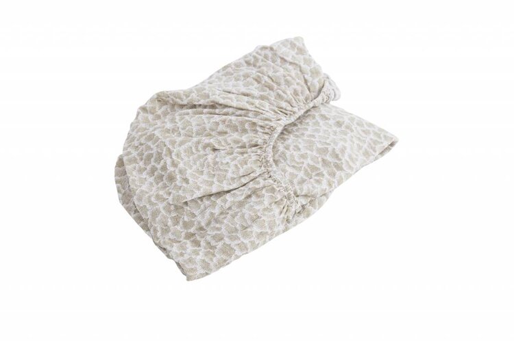 fitted sheet papuche cotton cactus 60x120