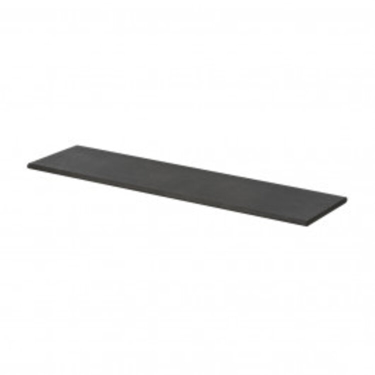 Ferm Living wall shelf black stained oak