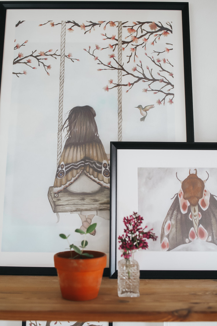 That's Mine That's Mine poster "Wondering fairy girl" 50x70