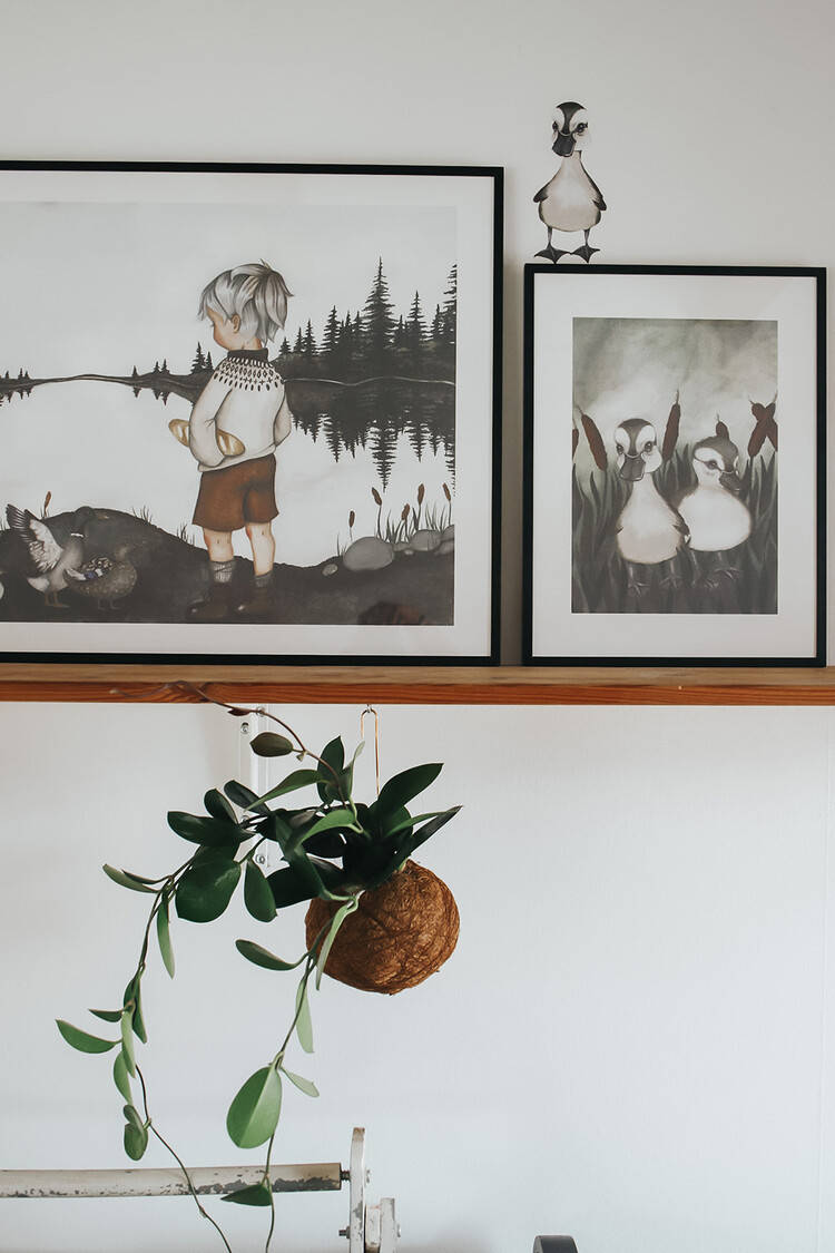 That's Mine That's Mine poster "Duck friends" 30x40