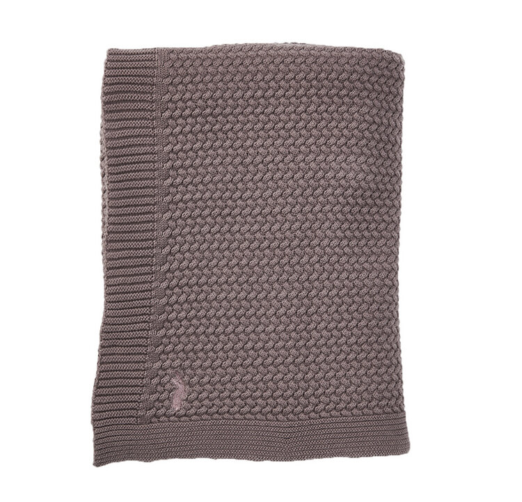 Mies & Co Mies & Co Knitted blanket Rosewood junior 110x140