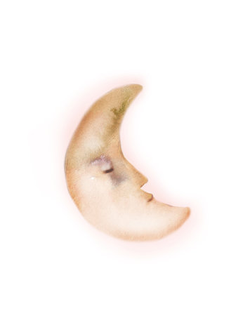 van Dijck Iris van Dijck | Illustratie 'De maan slaapt'