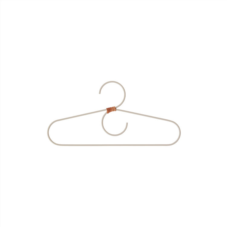 OYOY OYOY Mini fuku hanger white 2-pack
