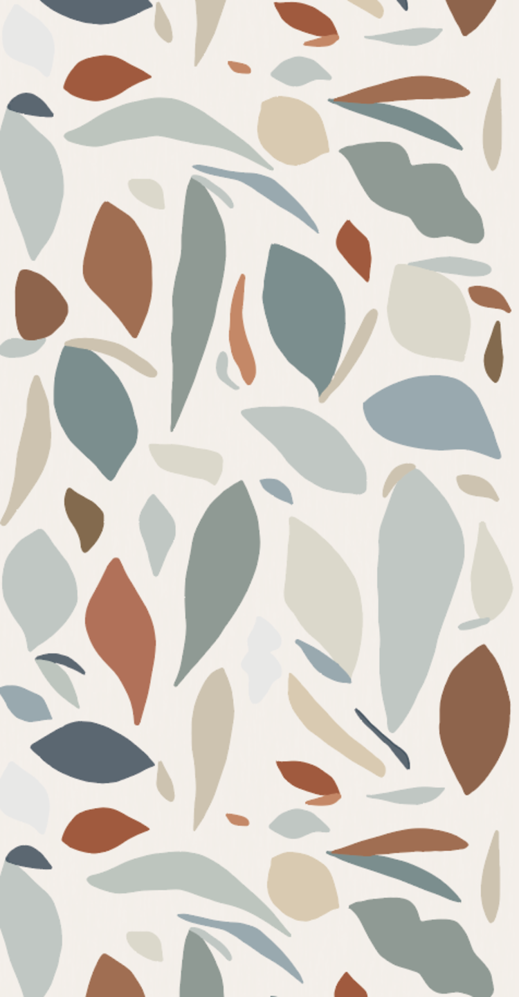 Bibelotte Bibelotte Behang fruitig blauw