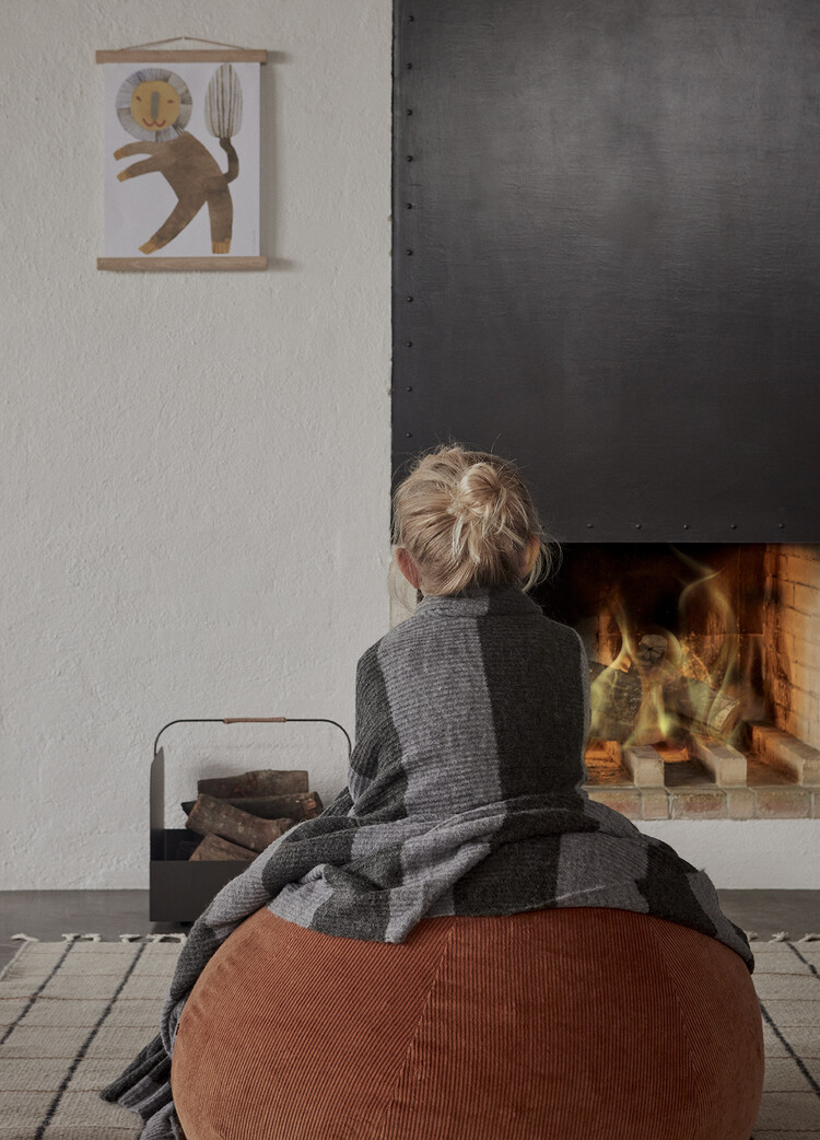 OYOY OYOY | Zitzak corduroy caramel