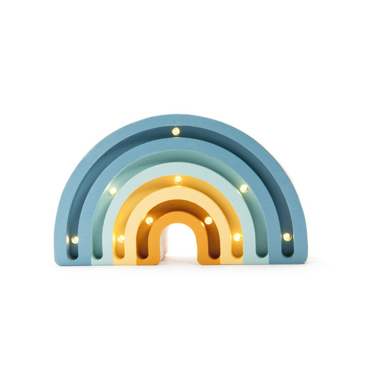 Little Lights Little Lights Lamp Regenboog mini denim blue
