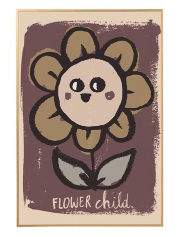 Studio Loco Studio Loco Flower poster 50x70