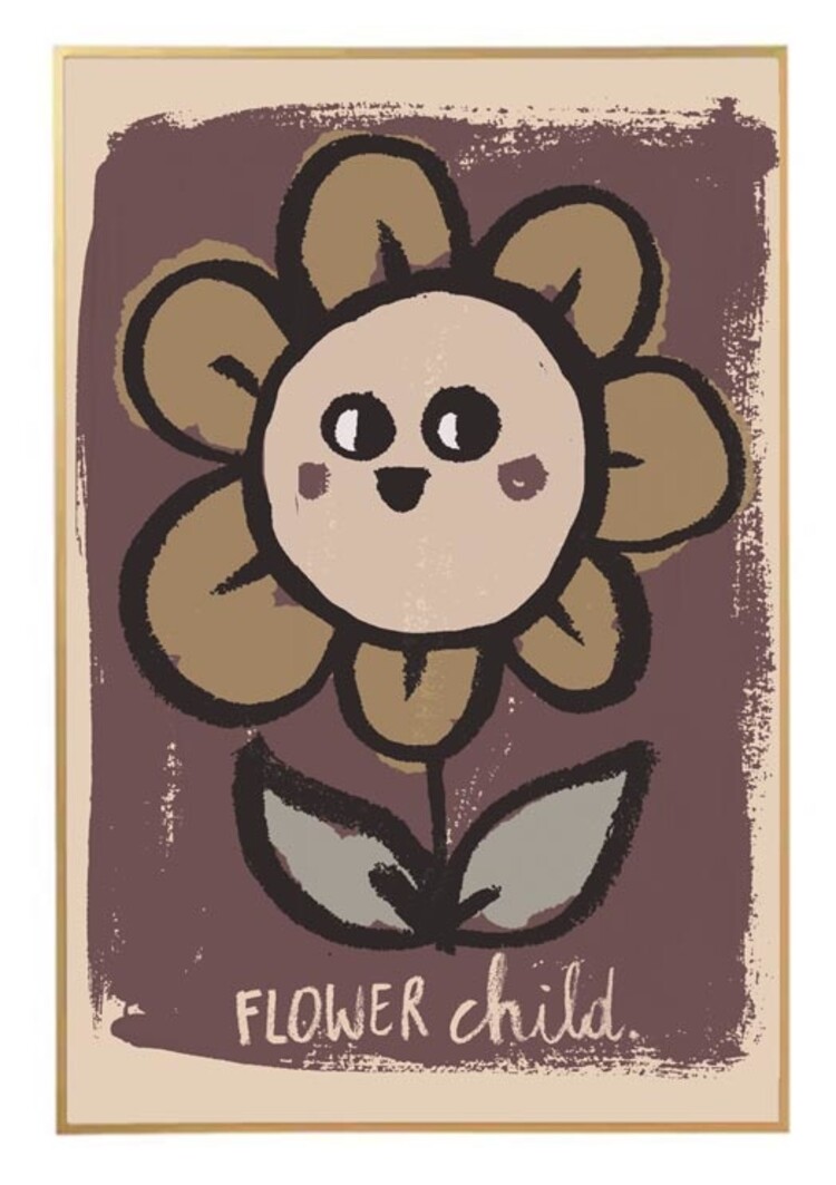 Studio Loco Studio Loco Flower poster 50x70
