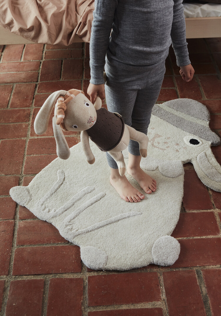 OYOY OYOY | Mini hopsi rabbit vloerkleed