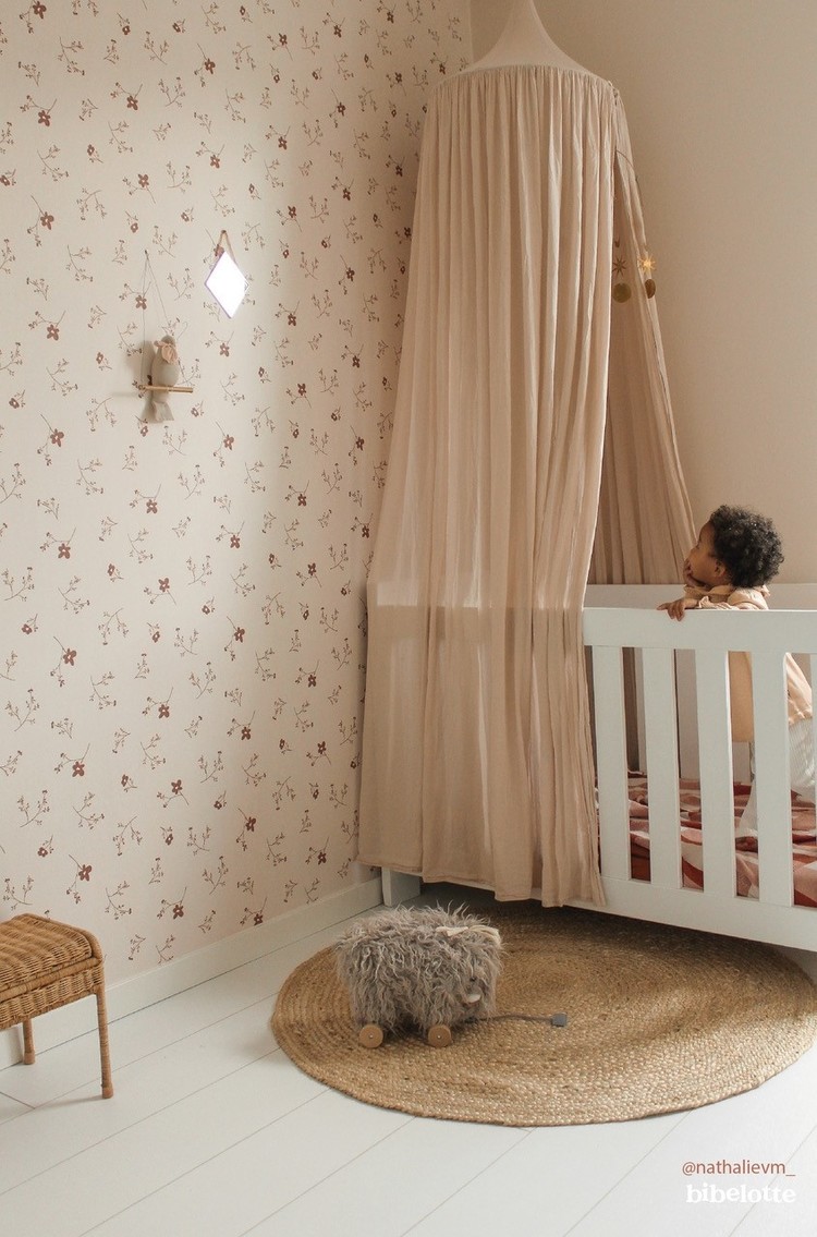 Bibelotte Bibelotte Behang bloemenzee groot terra