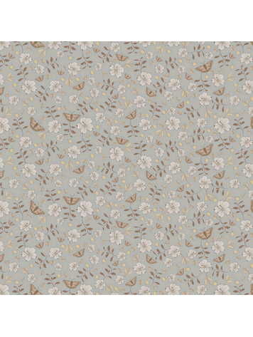 Little Amour Little Amour | Behang Little flower garden lichtblauw