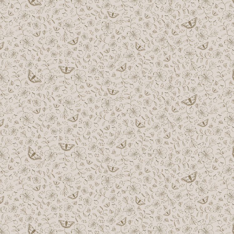 Little Amour Little Amour Behang Little flower garden sand