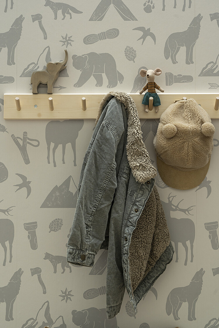 Little Amour Little Amour  | Behang Wild forest blauw