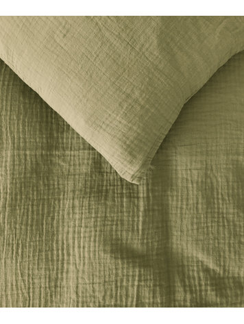 By KlipKlap By KlipKlap|  Dekbedovertrekset dusty olive ledikant