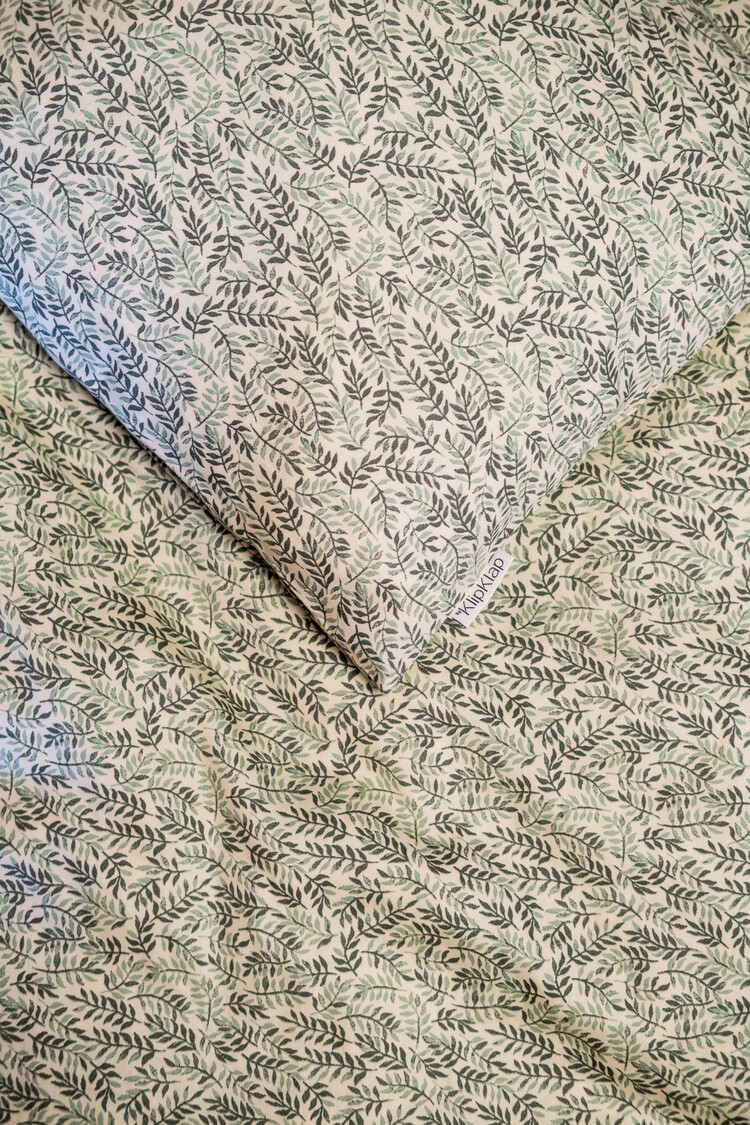 By KlipKlap By KlipKlap Dekbedovertrekset laurel leaf junior 100x140