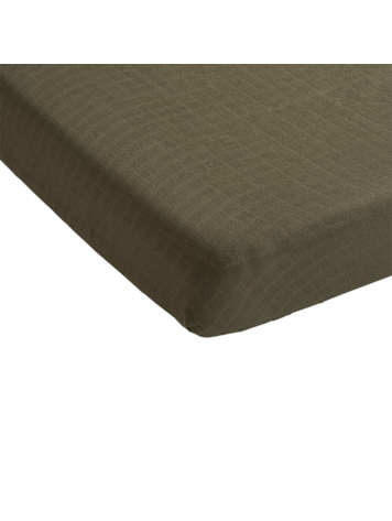 By KlipKlap By KlipKlap fitted sheet army green junior 60x120x15