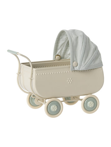 Maileg Maileg Pram micro blue